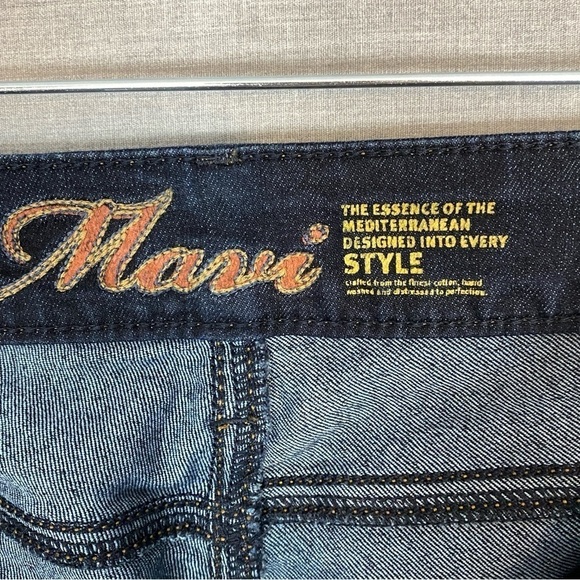 Mavi Serena Jeans Low Rise Super Skinny Dark Wash Sz 28/30 Stretchy - Picture 6 of 12
